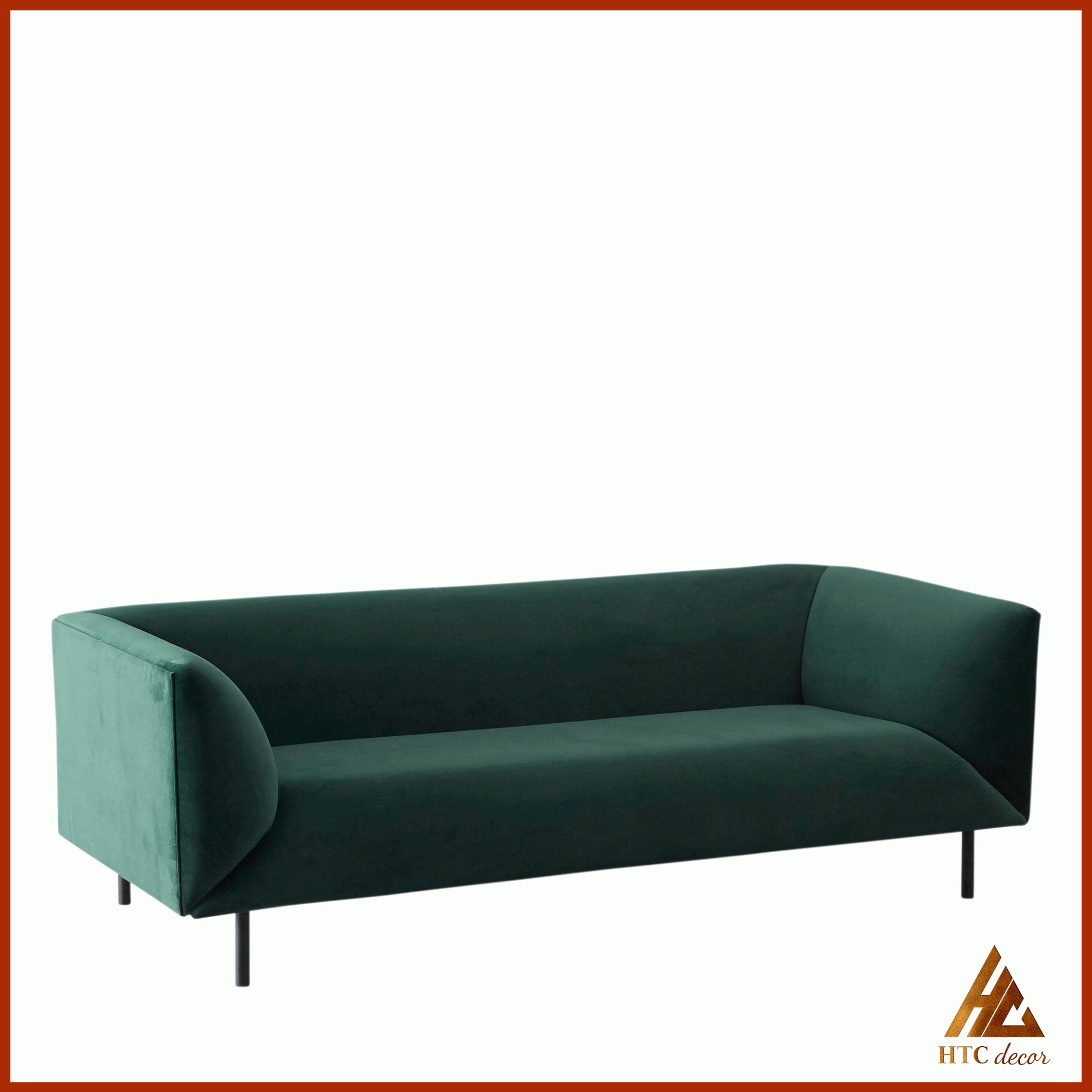 Ghế Sofa Băng Meghan Vải Nhung